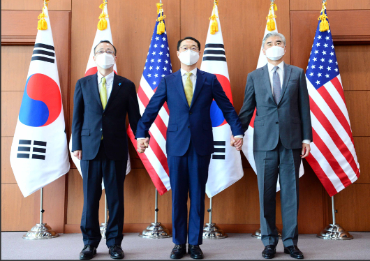 한미일 북핵 수석대표 협의...“북핵위협..